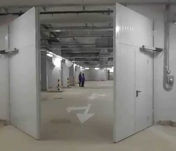3208Автоматические противопожарные распашные ворота